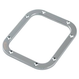 Ornament crom pentru burduf schimbator auto, model M, aluminiu
