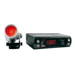 Ceas digital STVR 12V pentru benzina cu turometru, voltmetru si timer auto