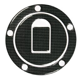 Autocolant protector buson rezervor motocicleta Kawasaki, carbon, 5 gauri