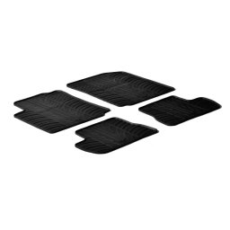 Covorase din cauciuc pentru Citroen C2 2003+, set 4 piese antiderapante