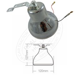 Claxon auto electric Ding Dong 12V, 127x120 mm, RapidAuto