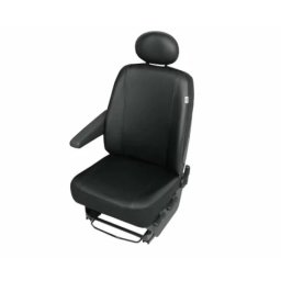 Husa scaun furgoneta Practical DV1-M, piele ecologica, negru, 1 loc