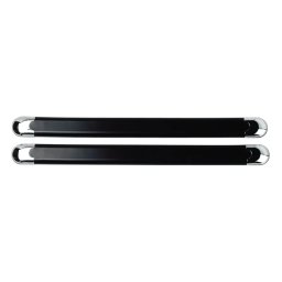 Ornamente bara protectie auto Chrome Line, cromate, 2 buc, 495x40 mm