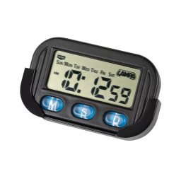 Ceas de bord digital Jumbo cu display LCD mare si suport reglabil