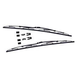 Lame stergator auto cu grafit 35 cm universale, set 2 bucati