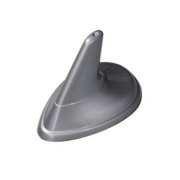 Antena auto decorativa tip GPS Satellite Navigator, argintie