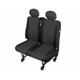Huse scaun furgoneta Ares DV2-L pentru bancheta 2 locuri, negru/gri