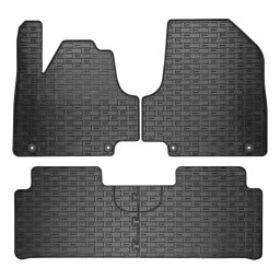 Set covorase auto din cauciuc pentru Hyundai Ioniq 5 (NE) 2021- negre