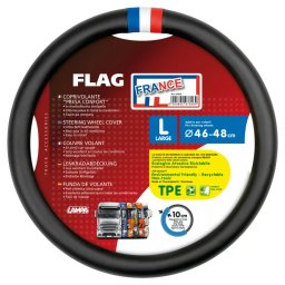 Husa volan camion Skeentex cu steag Franta, L, 46-48 cm