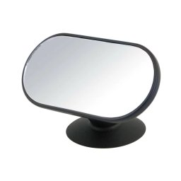 Oglinda interioara auto ovala cu ventuza, 120x60 mm, Lampa