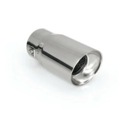 Ornament toba esapament TS-49 din inox lustruit, sunet sport, 38-52 mm