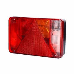 Lampa stop spate dreapta Kamar cu 5 functii, 215x140 mm, 12/24V