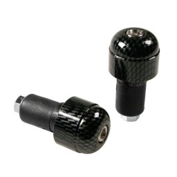 Capete ghidon moto universale SU-14, finisaj carbon, set 2 buc