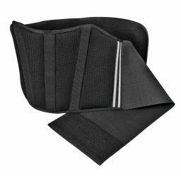 Brau lombar moto universal cu insertii rigide si captuseala moale