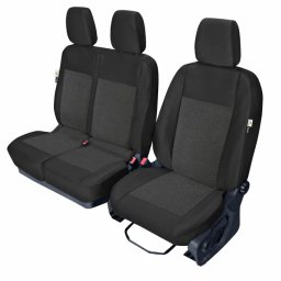 Huse scaun fata dedicate Ford Transit Connect II Van 2014+ 1+2 cu masuta
