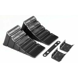 Set 2 cale blocare roti standard DIN pentru auto, rulote si camper