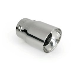 Ornament toba esapament TS-50 din inox lustruit, sunet sport, 50-63 mm