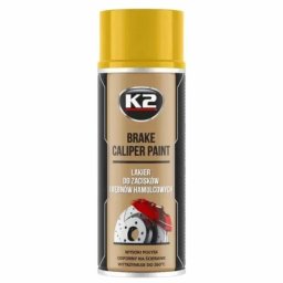Vopsea spray pentru etrieri frana K2, auriu, 400 ml, rezistenta la temperaturi inalte