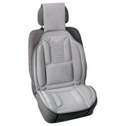 Husa scaun auto Sporting gri cu suport lombar, 1 bucata, Lampa