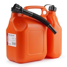 Canistra combustibil din plastic cu 2 compartimente 6L + 2,5L Amio
