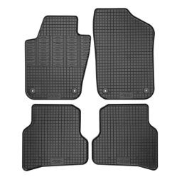 Set covorase auto din cauciuc pentru Skoda Fabia 3, Seat Ibiza 6J si VW Polo 5