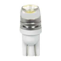 Bec LED T10 12V alb 1W Hyper-Led2, W2.1x9.5d, set 2 buc
