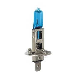 Set 2 becuri halogen auto H1 Blu-Xe 55W 12V P14,5s, lumina 4150K
