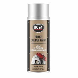 Vopsea spray pentru etrieri frana K2, argintiu, 400 ml, rezistenta termica