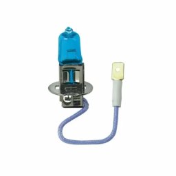 Set 2 becuri halogen H3 24V 70W Blu-Xe, lumina alba 4500K, PK22s