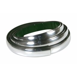 Banda ornament crom adeziva auto, flexibila, 4 m x 35 mm