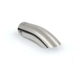 Ornament toba esapament curbat T-07 din inox lustruit, Ø32-46 mm