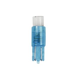 Set 5 becuri LED T5 12V albastre pentru iluminat bord auto