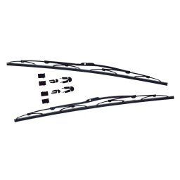 Lame stergator auto cu grafit 48 cm (19 inch), universale, set 2 buc