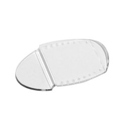 Clips transparent pentru tichet de parcare auto cu adeziv 3M