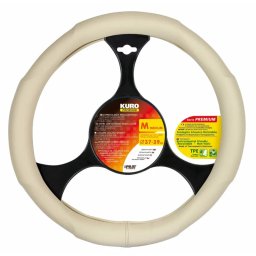 Manson volan Kuro Premium bej, marimea M, diametru 37-39 cm