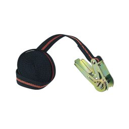 Chinga de ancorare cu clichet Lampa, 5 m x 25 mm, negru-portocaliu