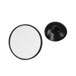 Oglinda interioara panoramica rotunda cu ventuza, diametru 80 mm