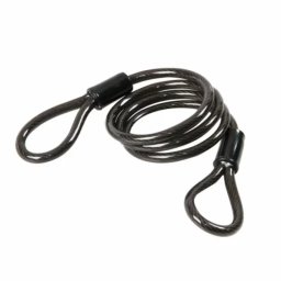 Cablu antifurt pentru bicicleta No-Ride Junior, otel 6 mm, 80 cm