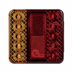 Lampa stop spate LED 12V cu 5 functii si catadioptru Kamar