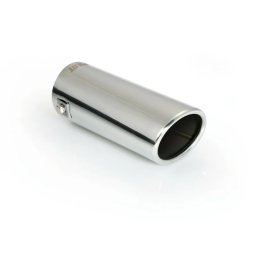 Ornament toba esapament T-3 din inox lustruit, montaj 32-45 mm