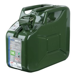 Canistra metalica pentru combustibil Military 10L, verde, omologata ONU