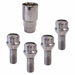 Prezoane antifurt pentru jante conice M14x1,5, 4 bucati, Tip G
