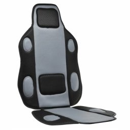 Husa scaun fata auto 4Cars universala, design sport, gri, 1 buc