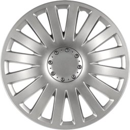 Set capace roti auto Smart, argintii, 13 inch, 4 bucati