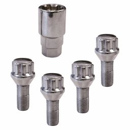 Set prezoane antifurt pentru jante conice M12x1,5, 4 bucati, Tip B