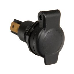Priza auto incorporabila DIN 12/24V 16A cu capac de protectie Lampa
