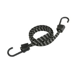 Cordon elastic cauciucat X-Power 150 cm cu carlige metalice protejate
