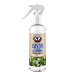 Odorizant auto cu atomizor K2 Cayon White Flowers 250 ml
