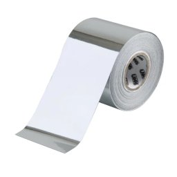 Banda ornament crom adeziva auto flexibila, 10 m x 50 mm