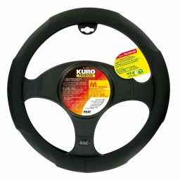 Manson volan Kuro Premium marimea M, 37-39 cm, negru perforat